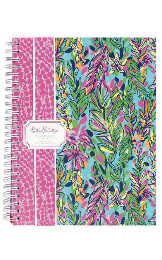 Mini Notebook in Hot Spot by Lilly Pulitzer - Country Club Prep