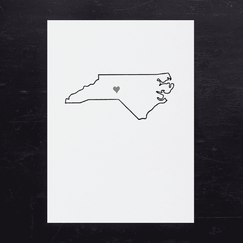 North Carolina Note Card Set by Ancesserie - Country Club Prep