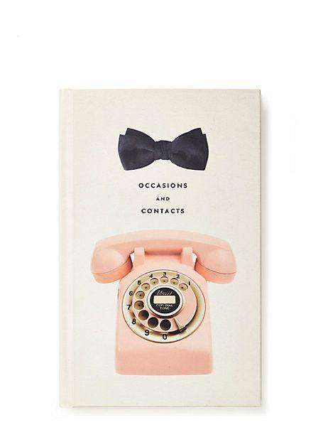 Occasion and Contacts address Book by Kate Spade New York - Country Club Prep