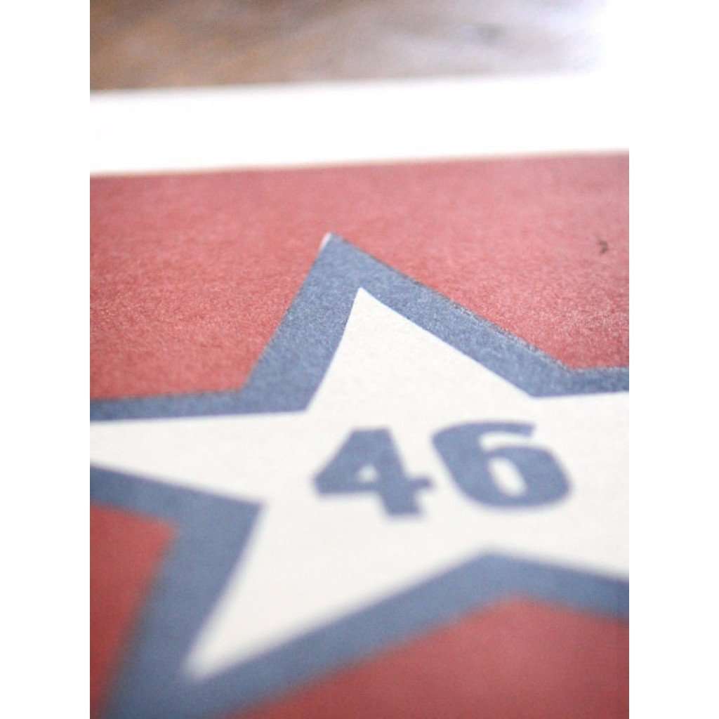 OK46 Hand Pressed Print by The Old Try - Country Club Prep