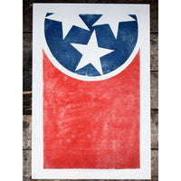 Rocky Top Hand-Pressed Print by The Old Try - Country Club Prep