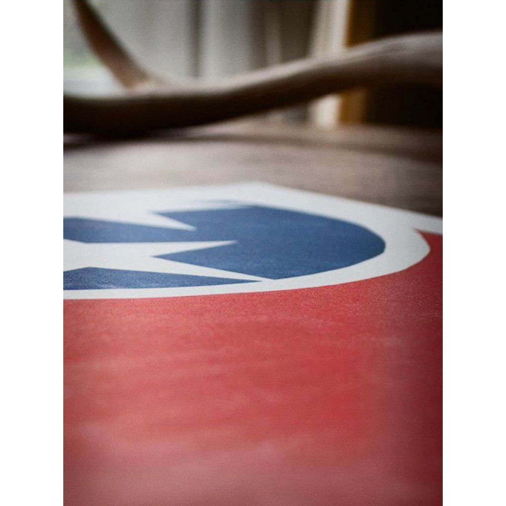 Rocky Top Hand-Pressed Print by The Old Try - Country Club Prep