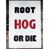 Root Hog Hand Pressed Print by The Old Try - Country Club Prep