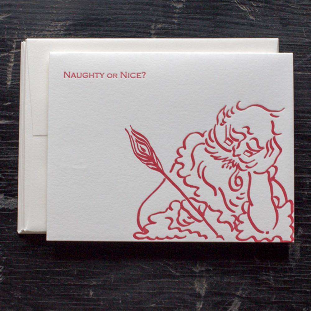 Santa's List Greeting Cards by Ancesserie - Country Club Prep
