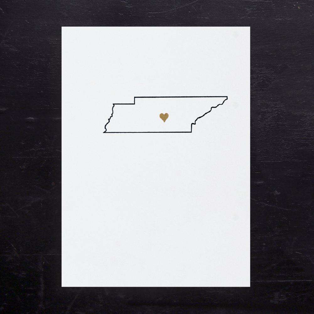 Tennessee Note Card Set by Ancesserie - Country Club Prep
