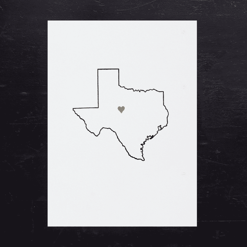 Texas Note Card Set by Ancesserie - Country Club Prep