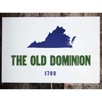 The Old Dominion Hand-Pressed Print by The Old Try - Country Club Prep