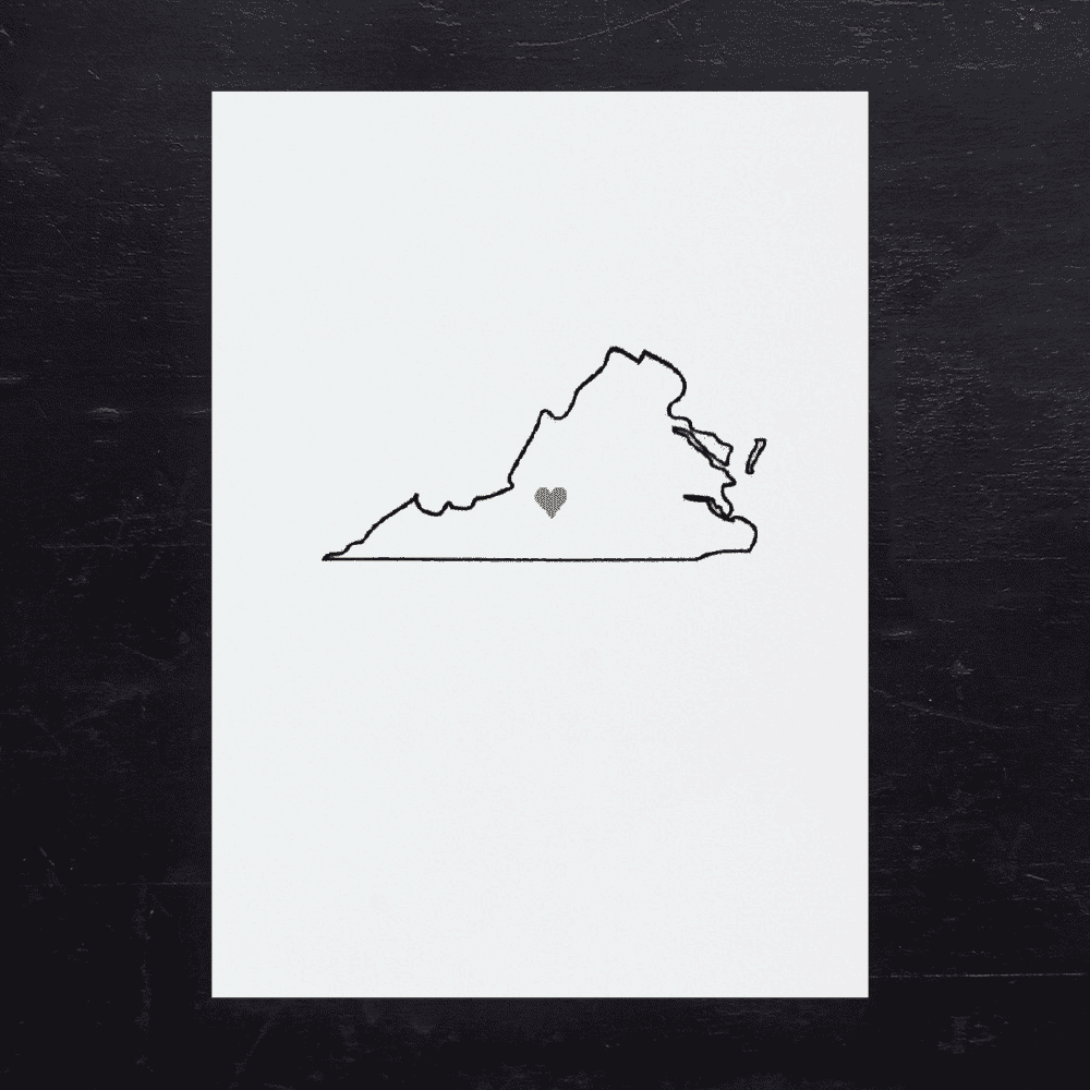 Virginia Note Card Set by Ancesserie - Country Club Prep