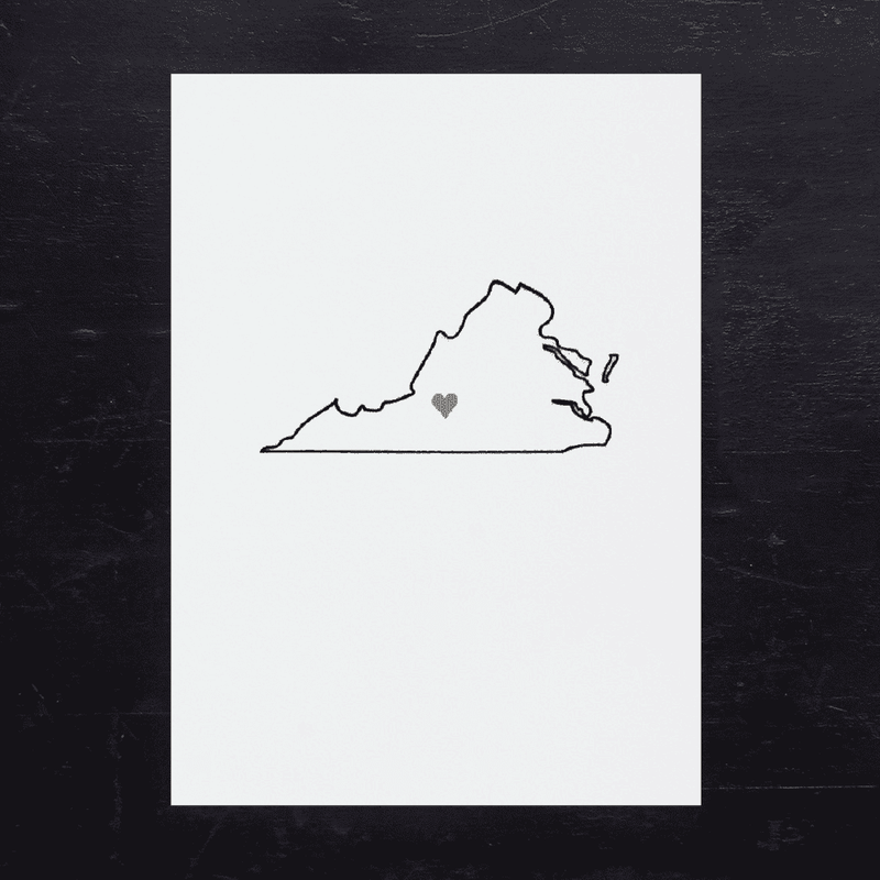 Virginia Note Card Set by Ancesserie - Country Club Prep