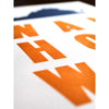 Wah Hoo Wah Hand-Pressed Print by The Old Try - Country Club Prep