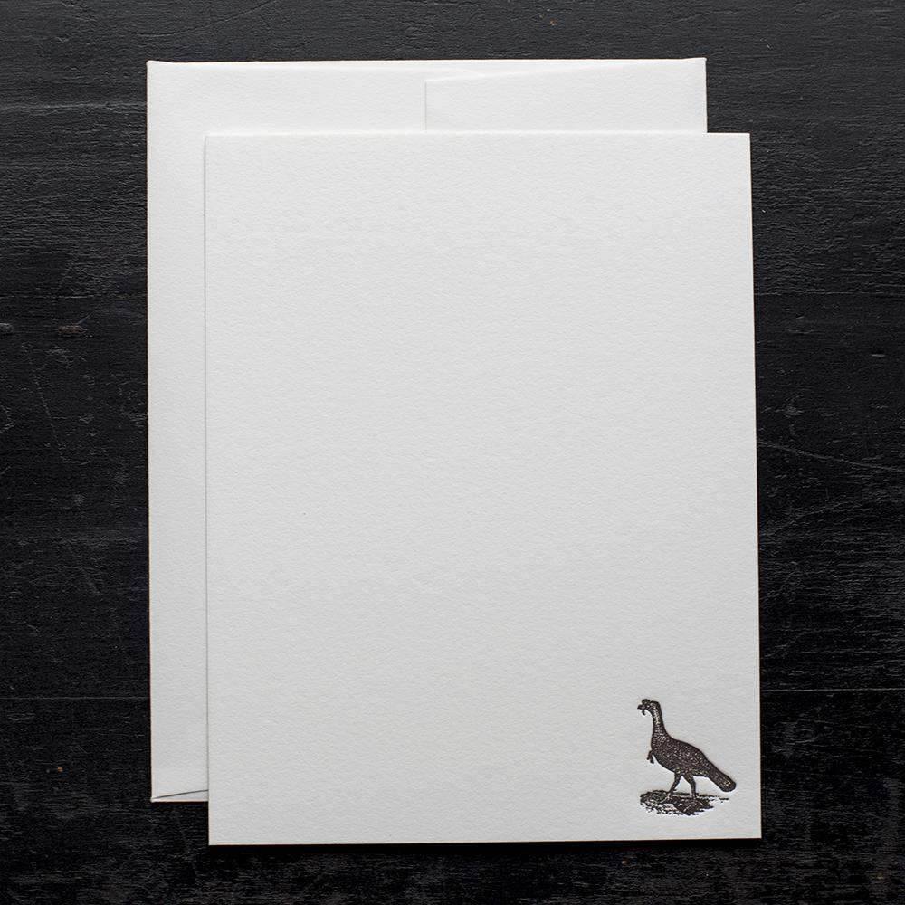 Turkey Notes Dominators Ancesserie Wild Turkey Note Card Set – Country Club Prep