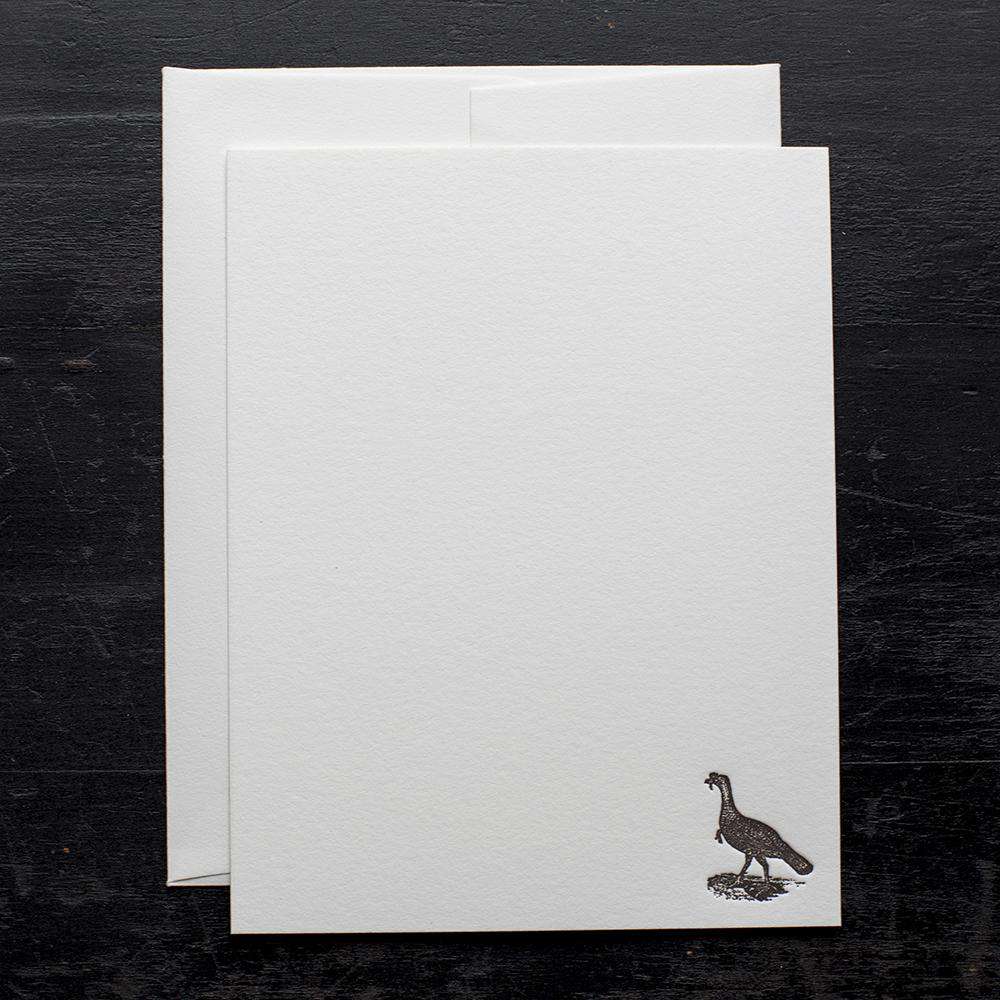 Wild Turkey Note Card Set by Ancesserie - Country Club Prep