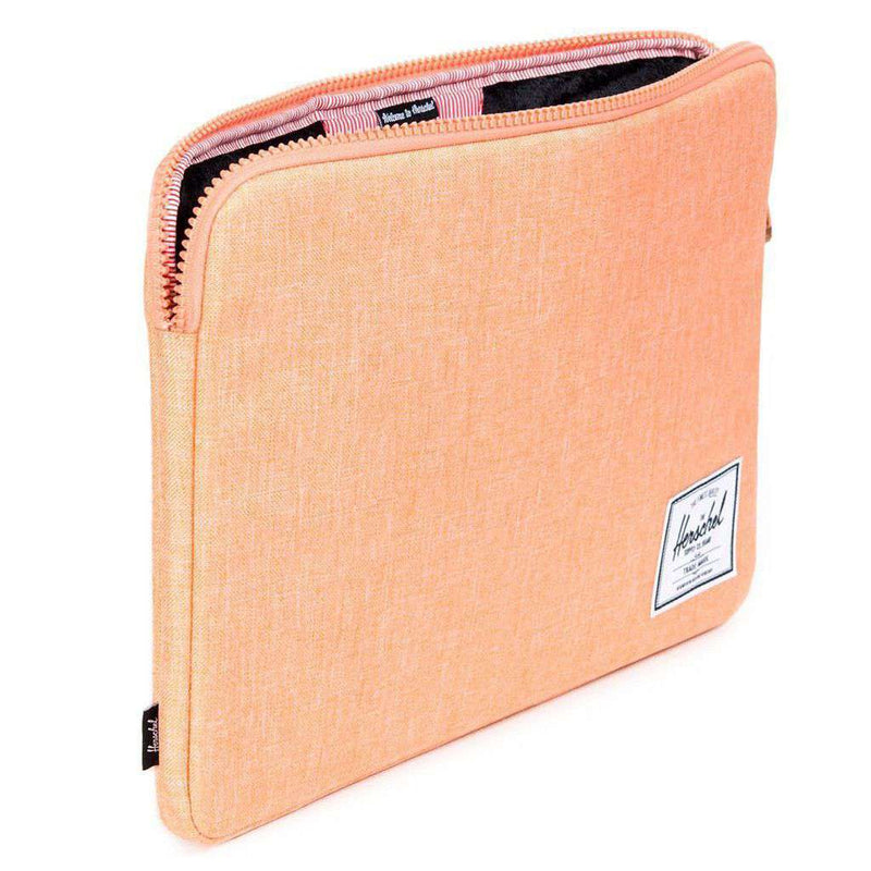 15" Macbook Anchor Sleeve in Nectarine by Herschel Supply Co. - Country Club Prep