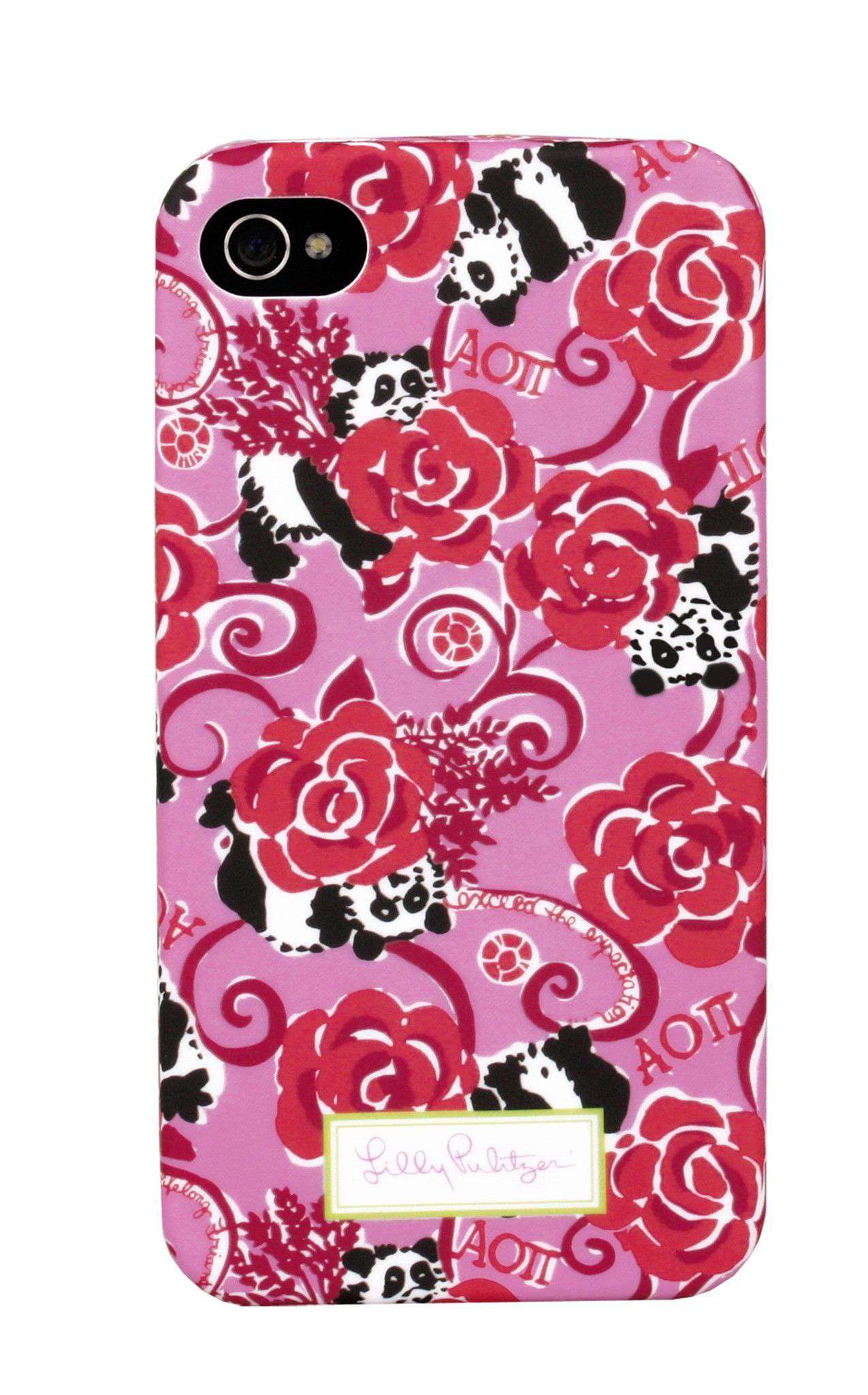 Alpha Omicron Pi iPhone 4/4s Cover by Lilly Pulitzer - Country Club Prep