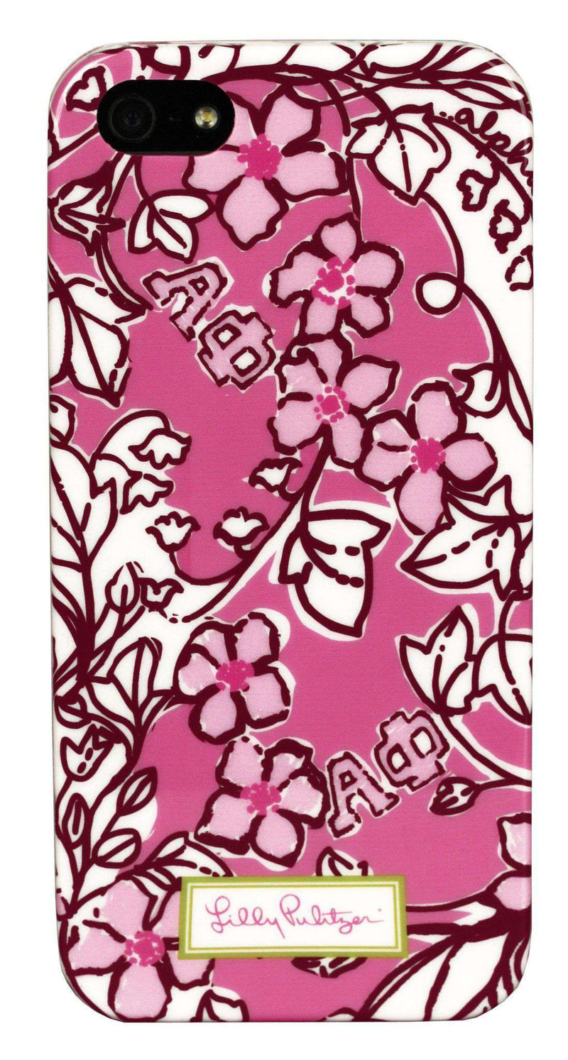 Alpha Phi iPhone 5/5s Cover by Lilly Pulitzer - Country Club Prep