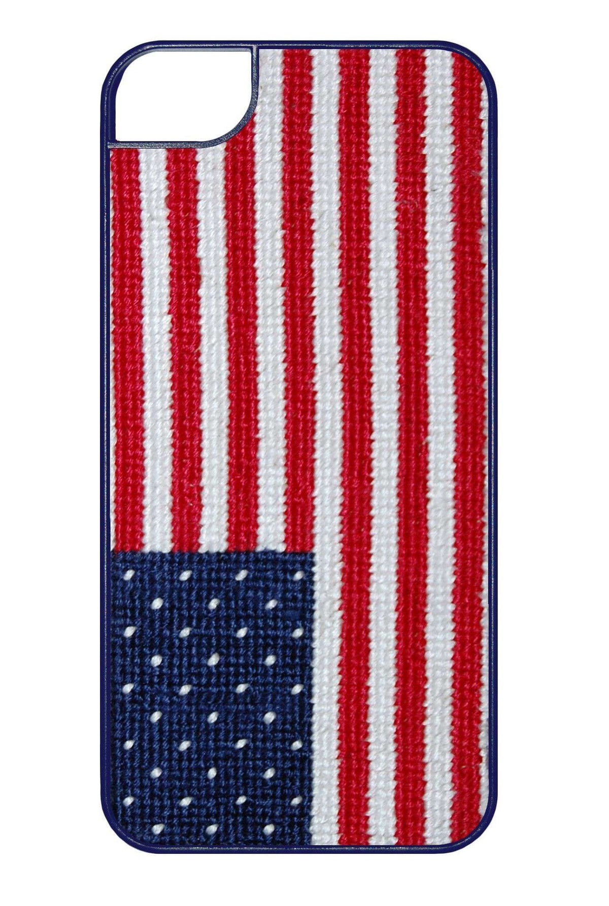 American Flag Needlepoint iPhone 6 Case by Smathers & Branson - Country Club Prep