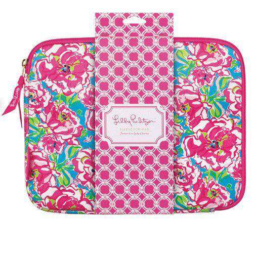 iPad/Notebook Sleeve in Lucky Charms by Lilly Pulitzer - Country Club Prep