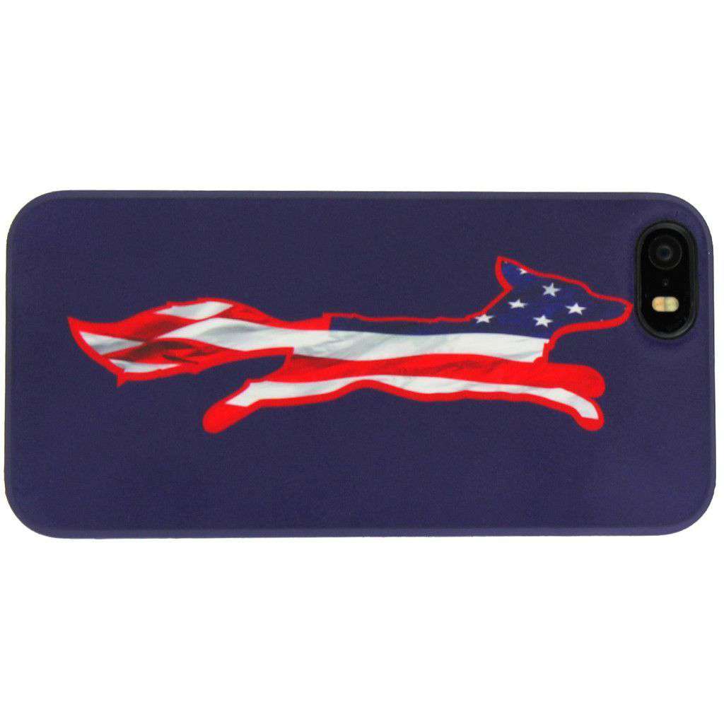iPhone 5/5s Cover in Patriotic Navy by Country Club Prep - Country Club Prep