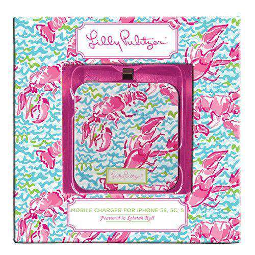 iPhone 5/5s Mobile Charger in Lobstah Roll by Lilly Pulitzer - Country Club Prep