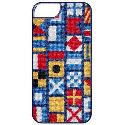 Nautical Alphabet Needlepoint iPhone 6 Case by Smathers & Branson - Country Club Prep