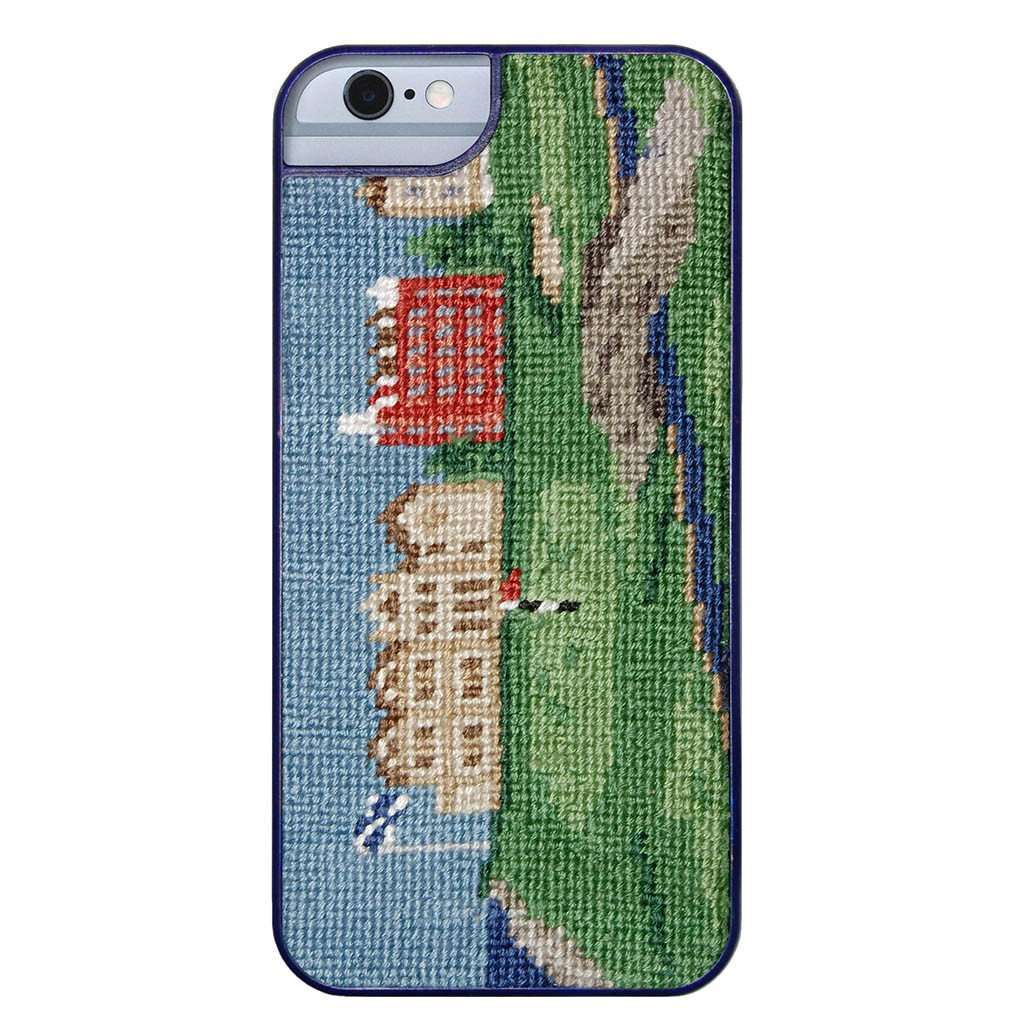 Old Course Needlepoint iPhone 6 Case by Smathers & Branson - Country Club Prep