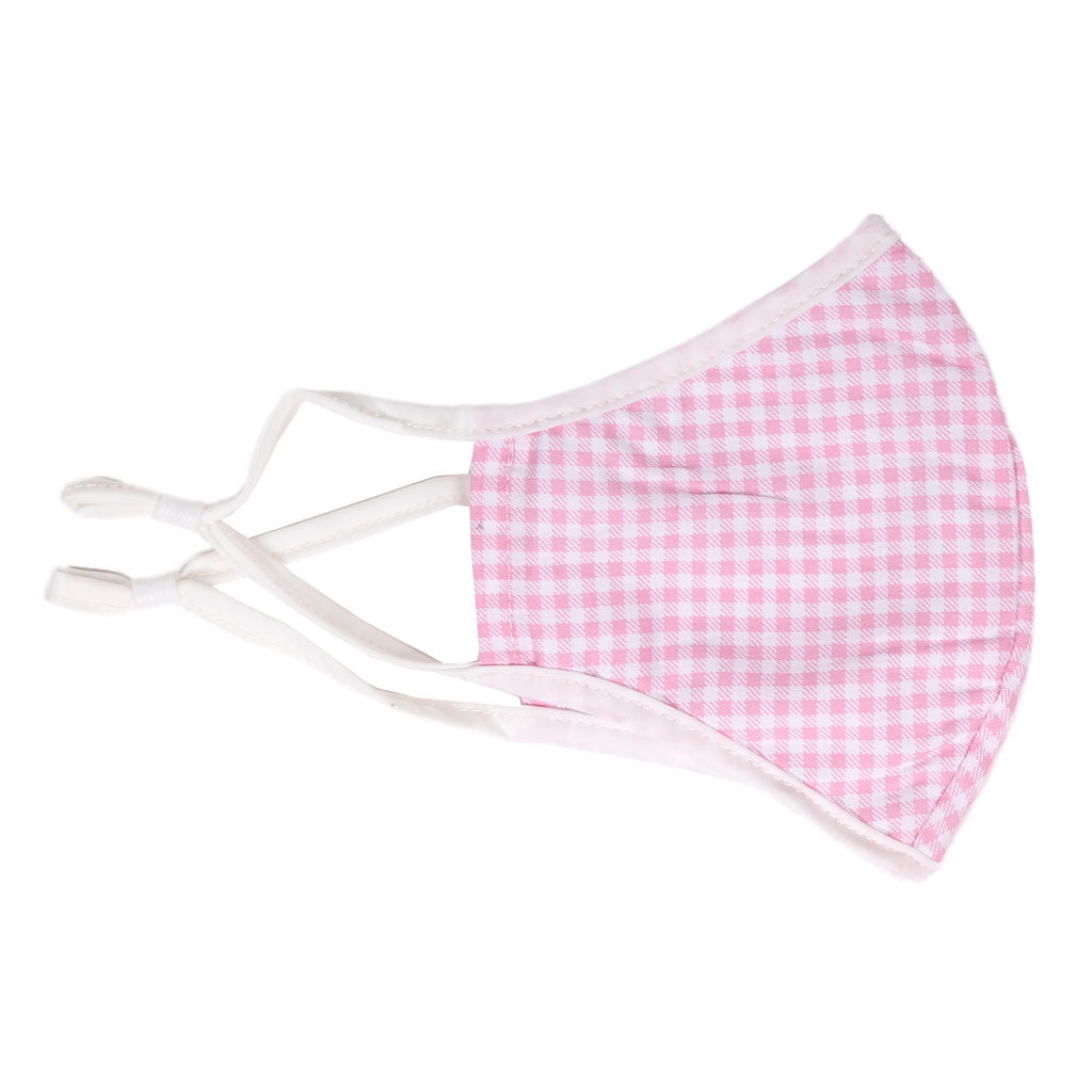 Small Gingham Mask by Pink Pineapple - Country Club Prep