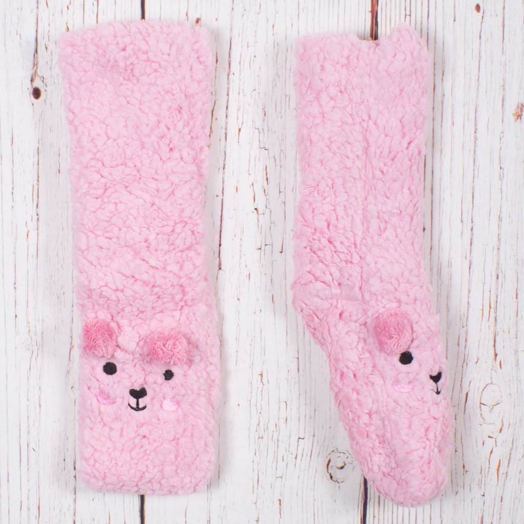 Beary Comfy Sherpa Lined Socks by Nordic Fleece - Country Club Prep