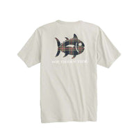 Plaid Tidings Skipjack T-Shirt by Southern Tide - Country Club Prep