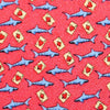 Card Shark Pocket Square in Red by Peter-Blair - Country Club Prep