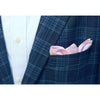 Chambray Pocket Square in Pink by High Cotton - Country Club Prep