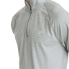 Portola Striped Performance Quarter Zip Pullover by Southern Tide - Country Club Prep