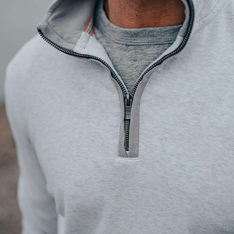 Puremeso Quarter Zip Pullover by The Normal Brand - Country Club Prep