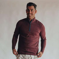 Puremeso Quarter Zip Pullover by The Normal Brand - Country Club Prep