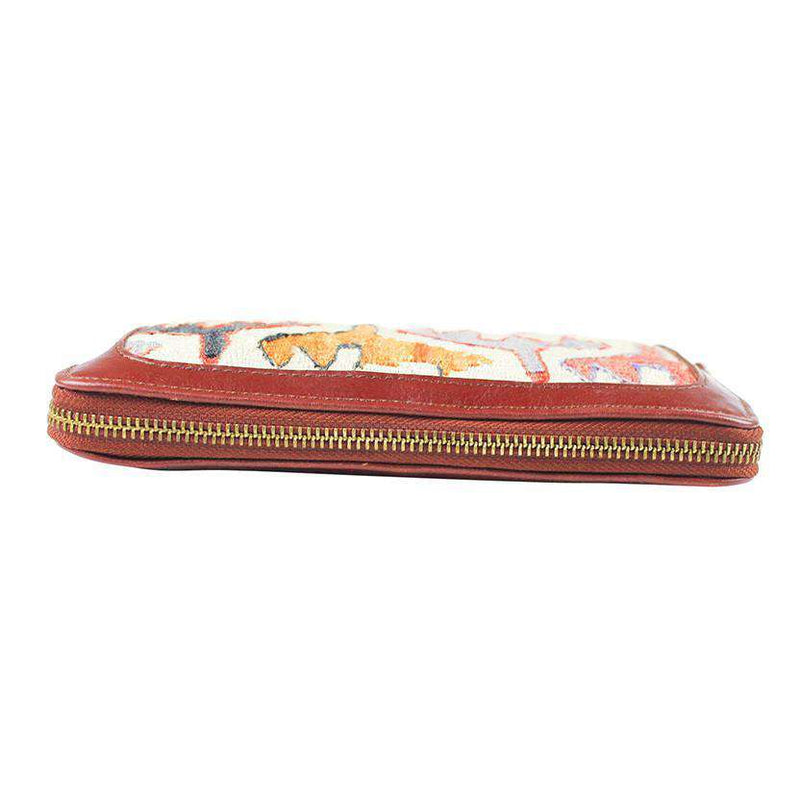 Kilim Wristlet Purse in Exotic Claws by Res Ipsa - Country Club Prep