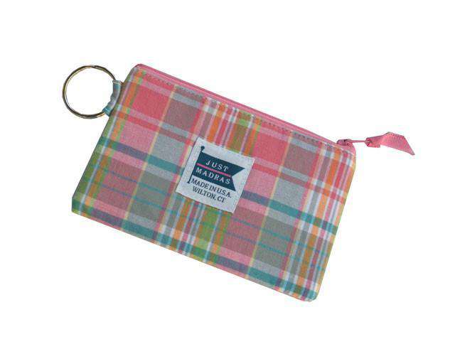 Madras Jenny Change Purse in Kiawah by Just Madras - Country Club Prep