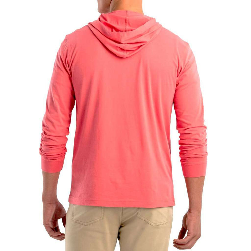 Eller Long Sleeve Hooded T-Shirt by Johnnie-O - Country Club Prep