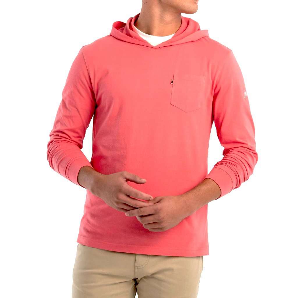 Eller Long Sleeve Hooded T-Shirt by Johnnie-O - Country Club Prep