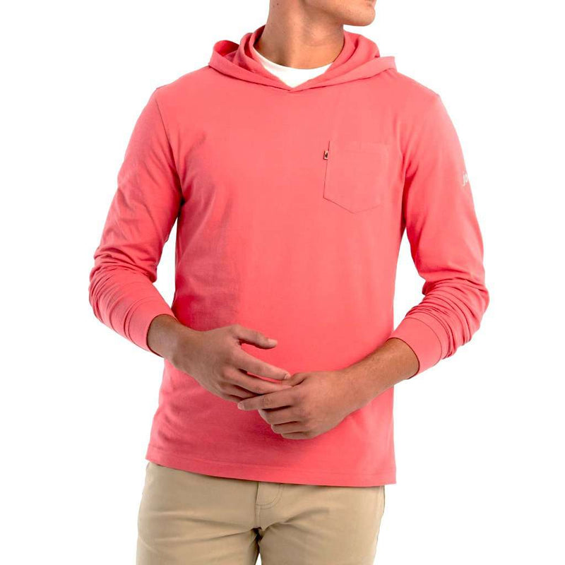 Eller Long Sleeve Hooded T-Shirt by Johnnie-O - Country Club Prep