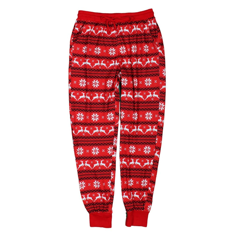 Reindeer Christmas Joggers by Nordic Fleece - Country Club Prep