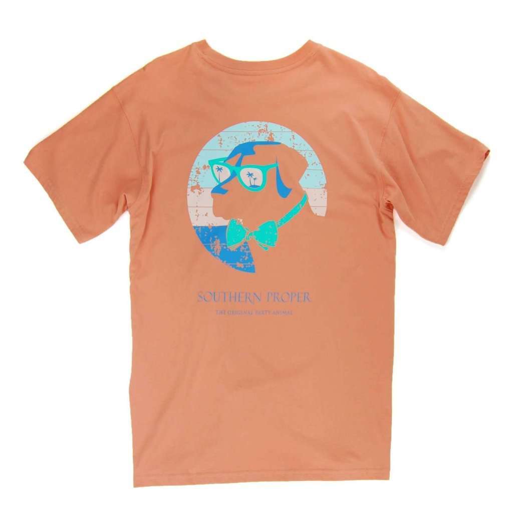 Retro Shade Dog Tee by Southern Proper - Country Club Prep
