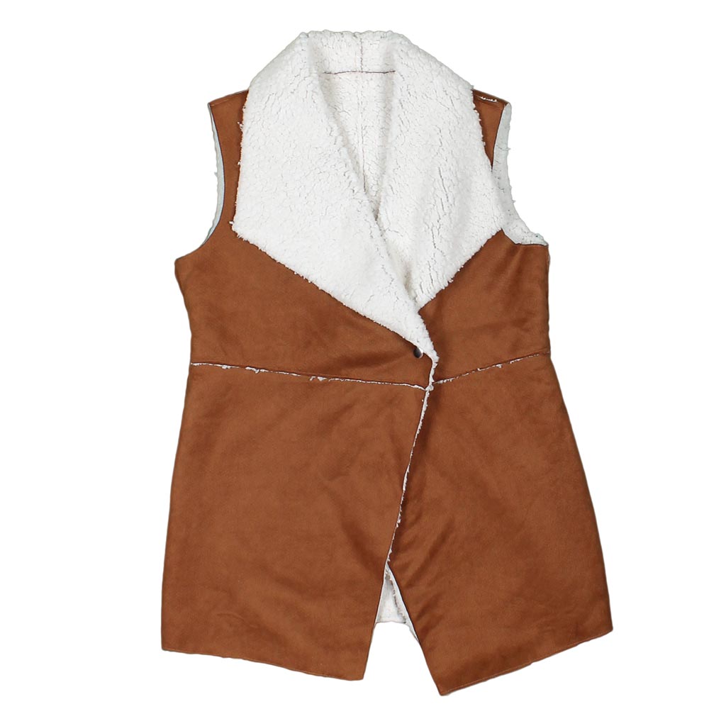 Viskan Shearling Snap Vest by Nordic Fleece - Country Club Prep