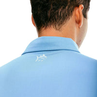 Ryder Contrast Trim Geo Print Performance Polo by Southern Tide - Country Club Prep