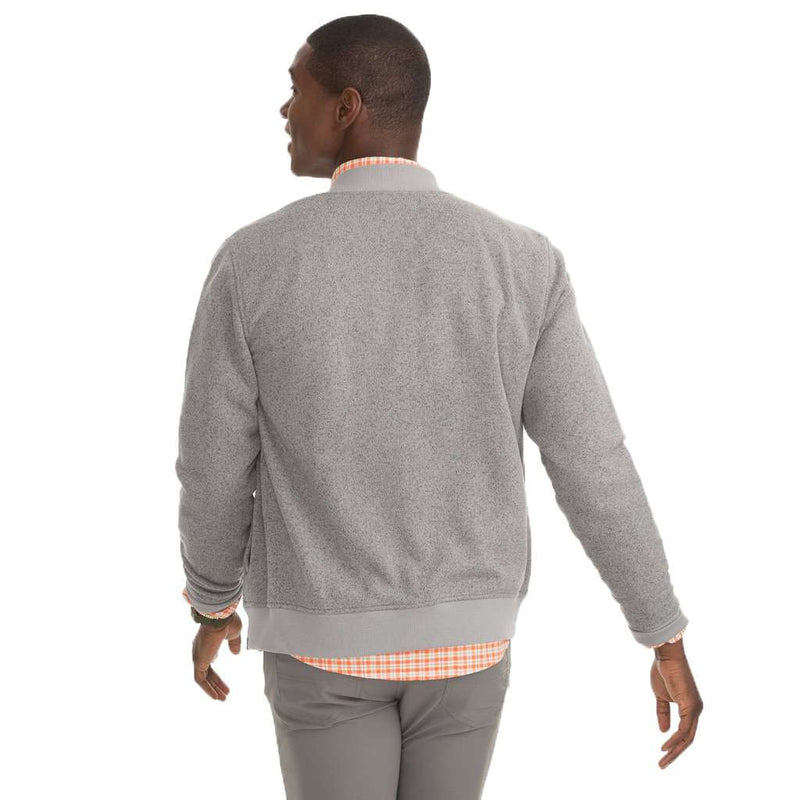 Samson Peak Sweater Fleece Bomber Jacket by Southern Tide - Country Club Prep