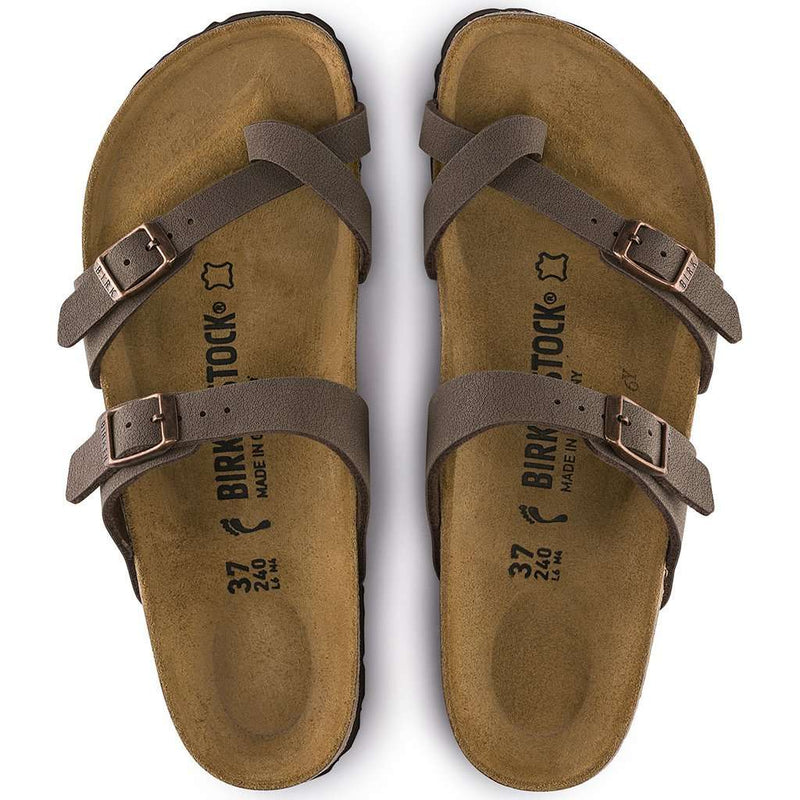 Women's Mayari Birkibuc Sandal in Mocha by Birkenstock - Country Club Prep