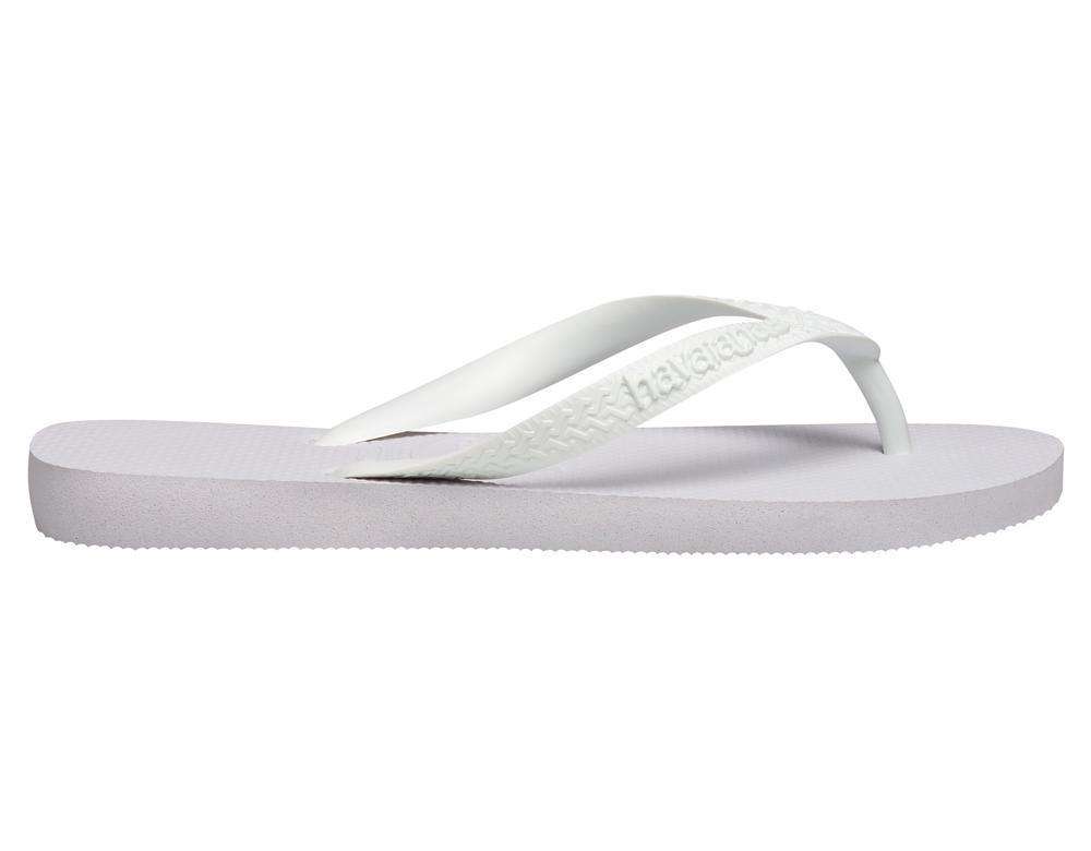 Top Sandals in White by Havaianas - Country Club Prep