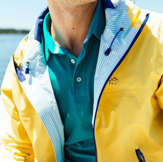 Santee Rain Slick in Yellow by Southern Tide - Country Club Prep
