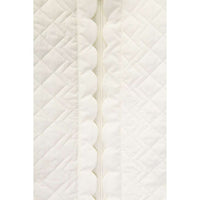 Scallop Vest in Alyssum Cream by Southern Proper - Country Club Prep