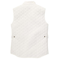 Scallop Vest in Alyssum Cream by Southern Proper - Country Club Prep