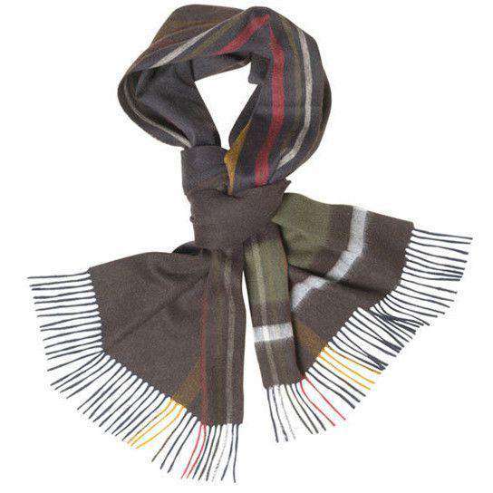 Bragar Scarf in Olive by Barbour - Country Club Prep