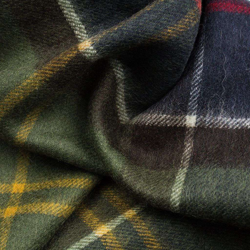 Easton Tartan Scarf in Classic Tartan by Barbour - Country Club Prep